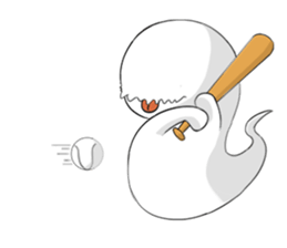 The shape shifter ghost sticker #11011306