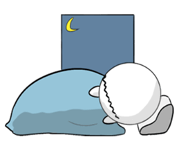 The shape shifter ghost sticker #11011307