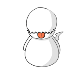 The shape shifter ghost sticker #11011310