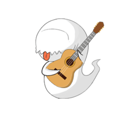 The shape shifter ghost sticker #11011311