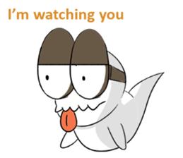 The shape shifter ghost sticker #11011312