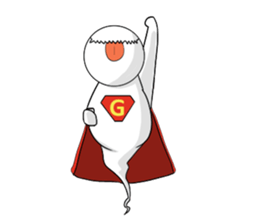 The shape shifter ghost sticker #11011313