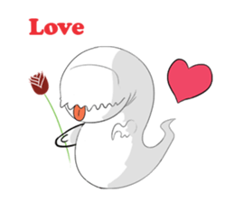 The shape shifter ghost sticker #11011318