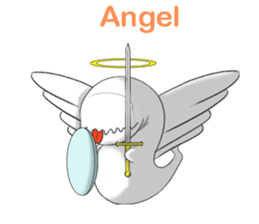 The shape shifter ghost sticker #11011319