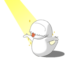 The shape shifter ghost sticker #11011323