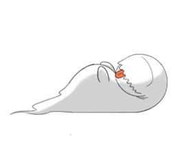 The shape shifter ghost sticker #11011326