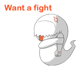 The shape shifter ghost sticker #11011330