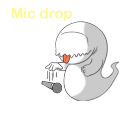 The shape shifter ghost sticker #11011339