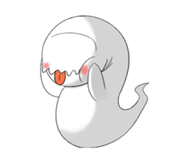 The shape shifter ghost sticker #11011340