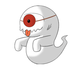 The shape shifter ghost sticker #11011342