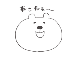 bear-single color-3 sticker #11012151