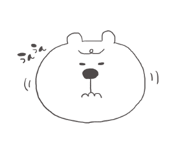 bear-single color-3 sticker #11012153