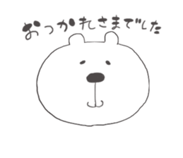 bear-single color-3 sticker #11012155