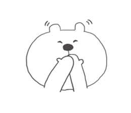 bear-single color-3 sticker #11012165