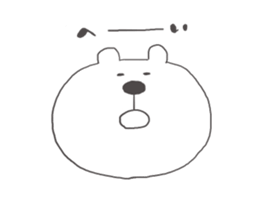 bear-single color-3 sticker #11012167