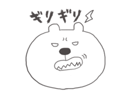 bear-single color-3 sticker #11012173