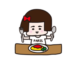 Paris Miyoko sticker #11013038
