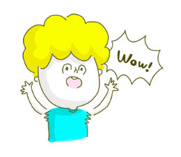 He tears off a sleeve. sticker #11013086