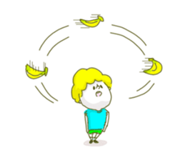 He tears off a sleeve. sticker #11013094