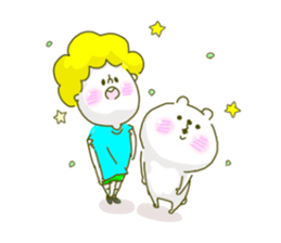 He tears off a sleeve. sticker #11013096