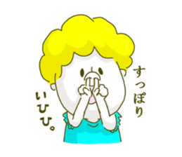 He tears off a sleeve. sticker #11013097