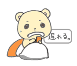 honey yellow bear sticker sticker #11013259