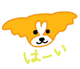 Happy dog's sticker sticker #11013346