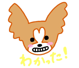 Happy dog's sticker sticker #11013347