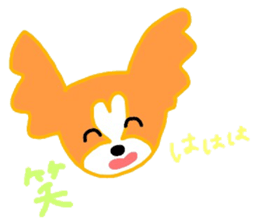 Happy dog's sticker sticker #11013353