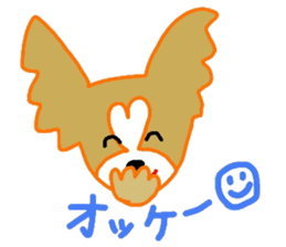 Happy dog's sticker sticker #11013358