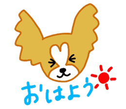 Happy dog's sticker sticker #11013360