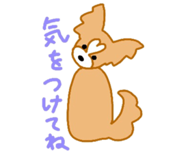 Happy dog's sticker sticker #11013363
