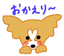 Happy dog's sticker sticker #11013367