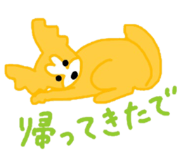 Happy dog's sticker sticker #11013369