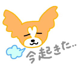 Happy dog's sticker sticker #11013371