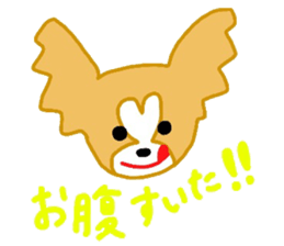 Happy dog's sticker sticker #11013373