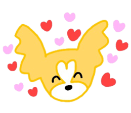 Happy dog's sticker sticker #11013378