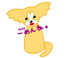 Happy dog's sticker sticker #11013381