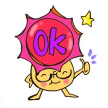 Mr. sun and Mr. tiger rose sticker #11013629