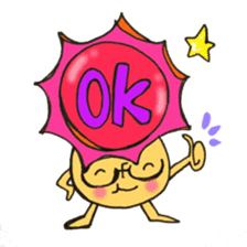 Mr. sun and Mr. tiger rose sticker #11013629