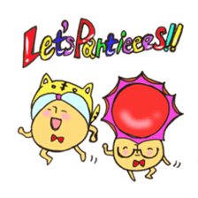 Mr. sun and Mr. tiger rose sticker #11013648