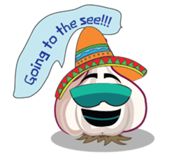 Interesting Garlic sticker #11013680