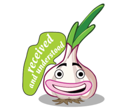 Interesting Garlic sticker #11013689