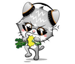 Anger Music Cat /  Global Version sticker #11013872