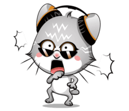 Anger Music Cat /  Global Version sticker #11013878