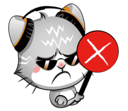 Anger Music Cat /  Global Version sticker #11013901