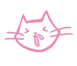 Cat Elva (Spring flowers version) sticker #11013908