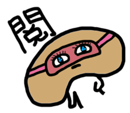 Lazy mushrooms sticker #11014301