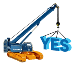 Heavy Equipment and Construction site.04 sticker #11015184