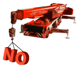 Heavy Equipment and Construction site.04 sticker #11015185